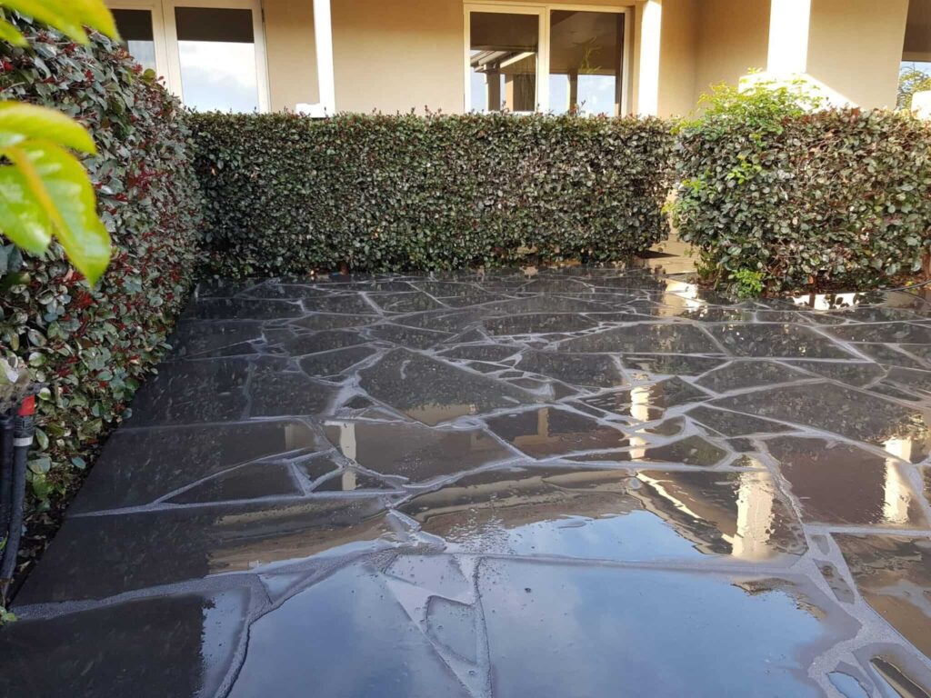 Paving.